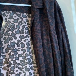 All Saints long sleeve button down